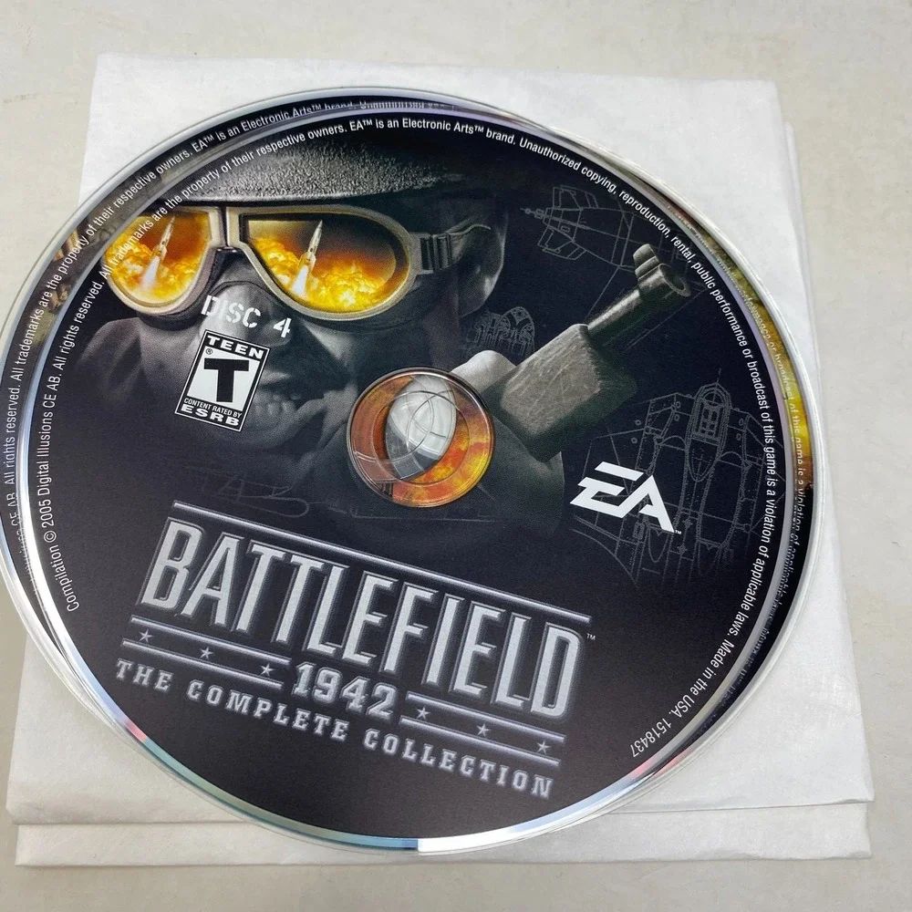Battlefield 1942 The Complete Collection (PC, 8-Disc EA‎ Release, 2004–2007)